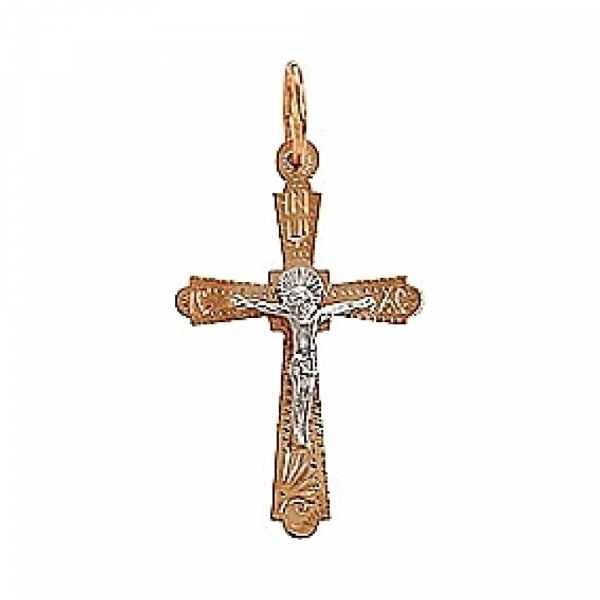 Крест с ручной разгравировкой № 77172