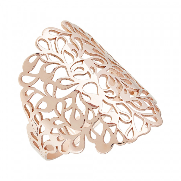 Золотое кольцо без камня № 124295