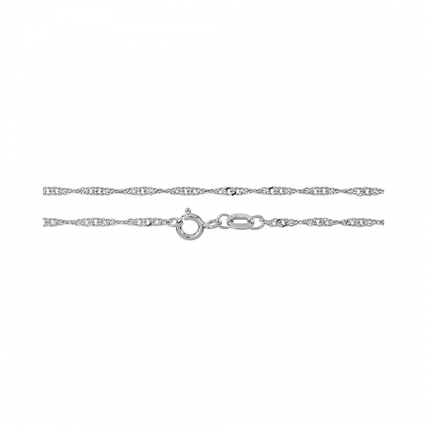 Серебряная цепь сингапур род. № 123382