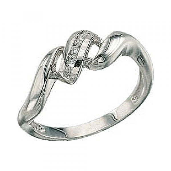 Кольцо с бриллиантом № 6872