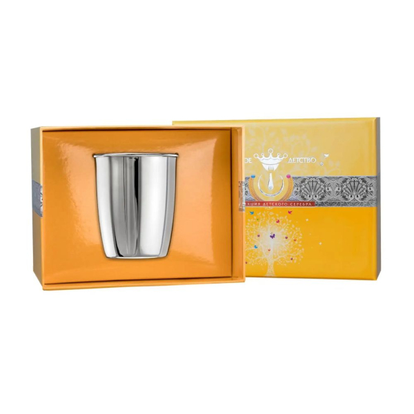 Стакан детский из серебра 925 пробы