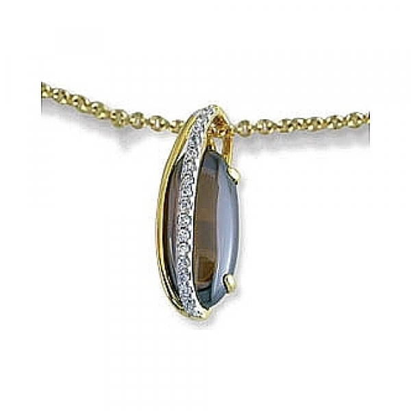  Колье с фианитом TED LAPIDUS  № 34678