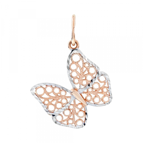 Золотая подвеска б\к с алмазкой № 111262