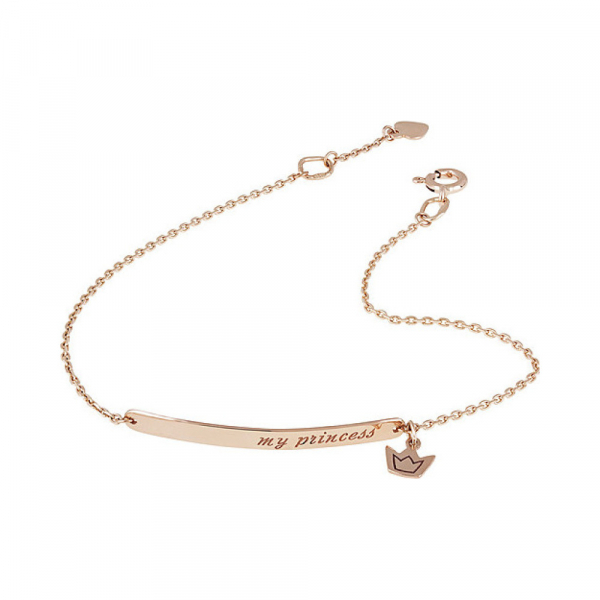 Золотой браслет без камня № 134355