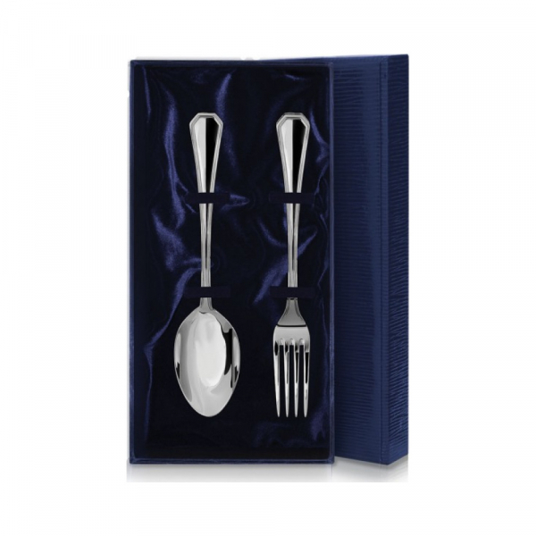 Набор из 2 столовых серебряных приборов  Элегант