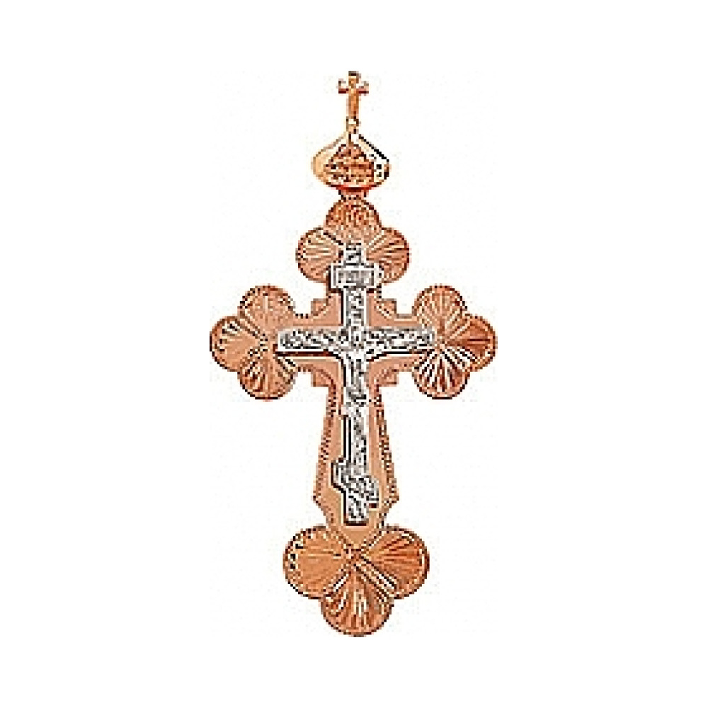 Крест с ручной разгравировкой № 77487