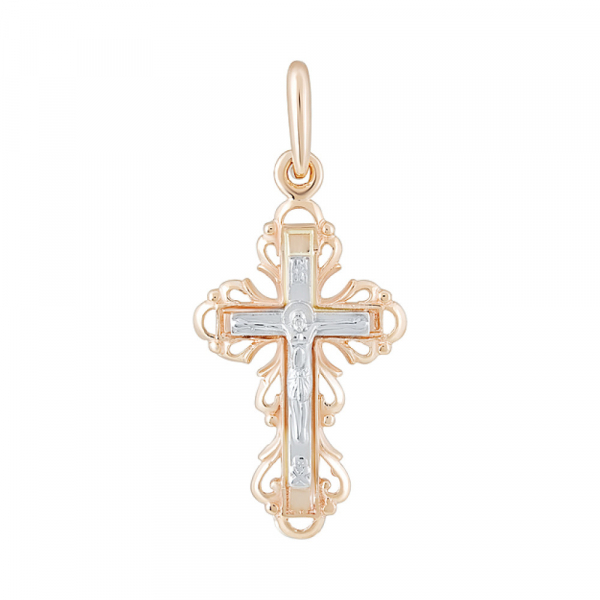 Крест литой с накладкой б/з № 123581