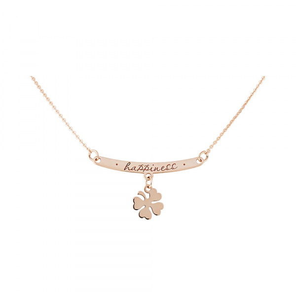 Золотое колье без камня № 124353