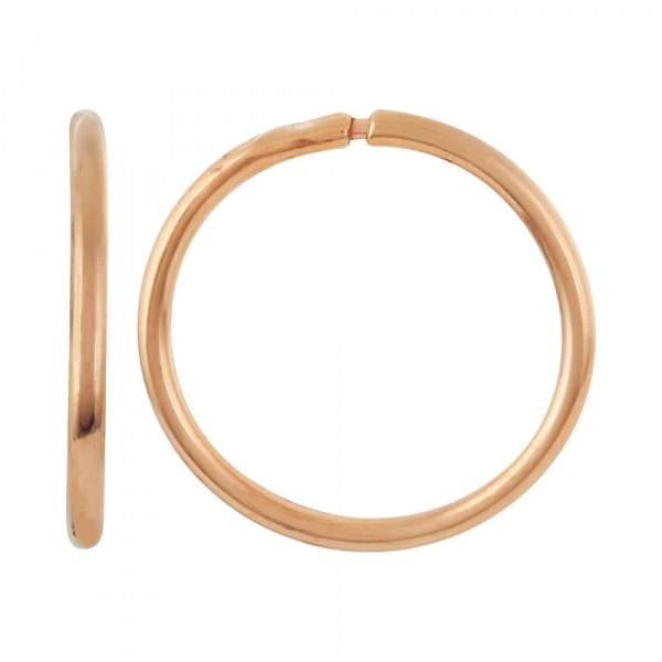 Золотые серьги конго № 100566