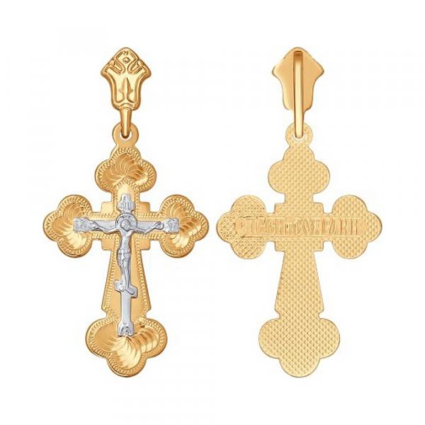 Крест штамп. с нак. б/з № 159151