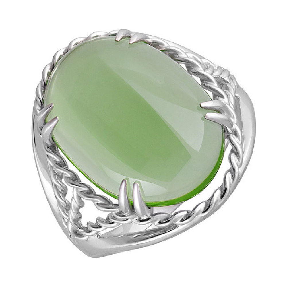 Серебряное кольцо с алпанитом № 132520