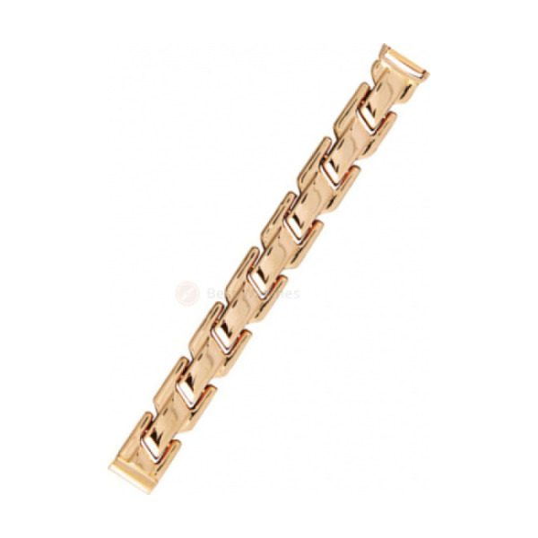 Золотой браслет для часов № 51040