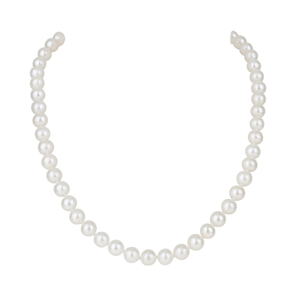 Золотое колье с жемчугом № 115775