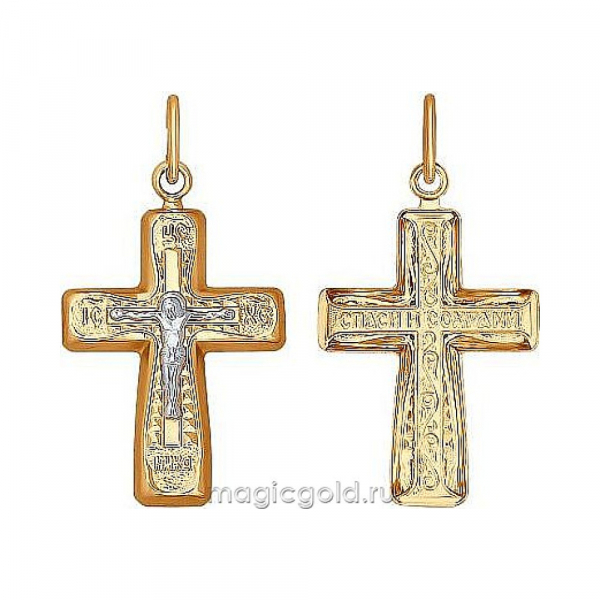 Крест штамп. с нак. б/з № 174024