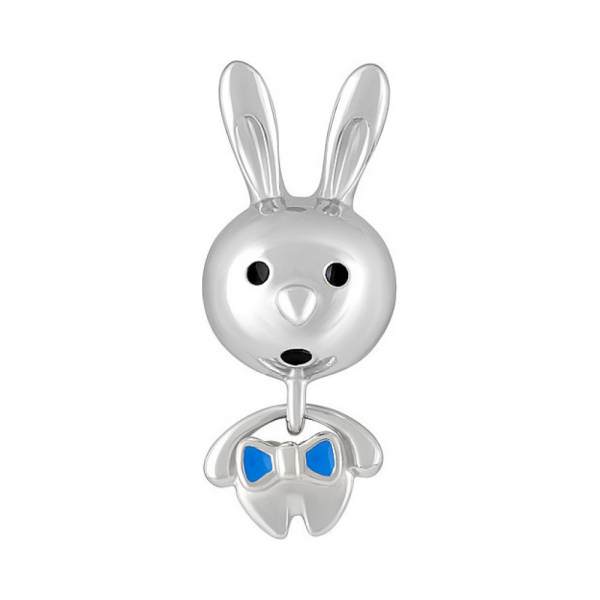 Серебряная подвеска с эмалью № 133808