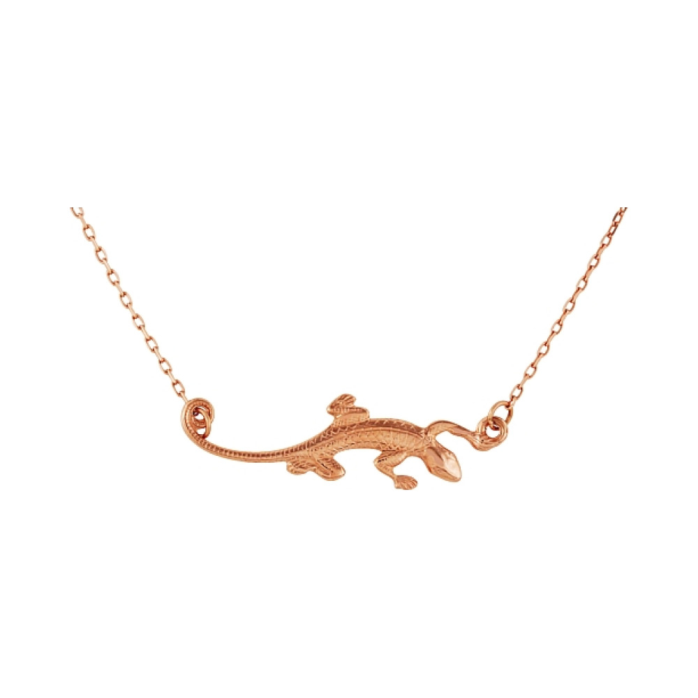 Золотое колье без камня № 85972