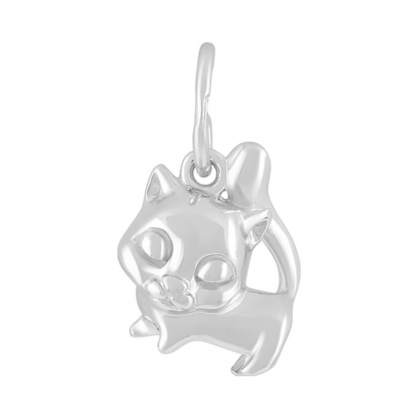 Серебряная подвеска без камня № 129161