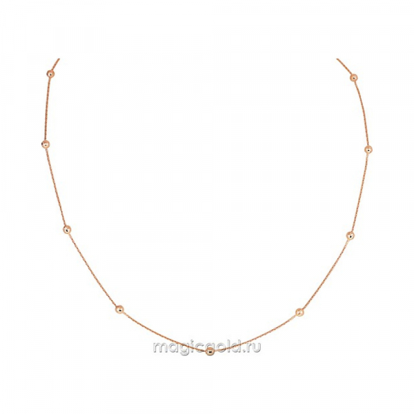 Золотое колье без камня № 165289