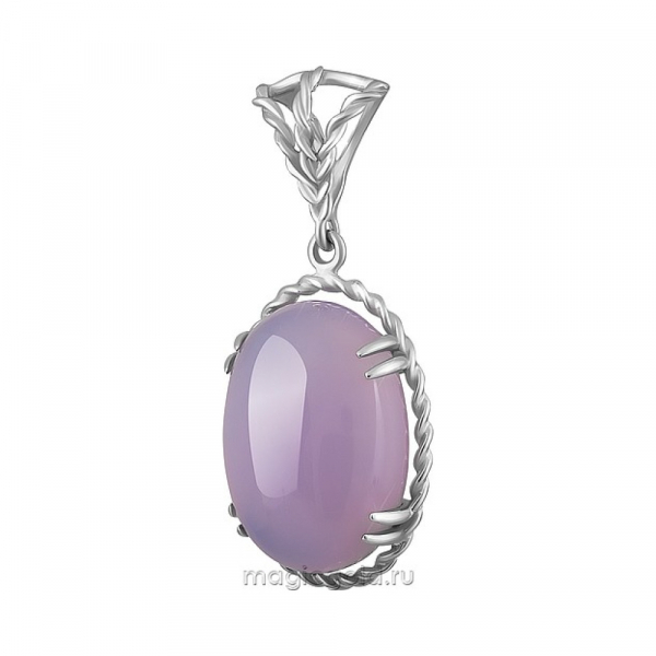 Серебряная подвеска с ониксом № 164543