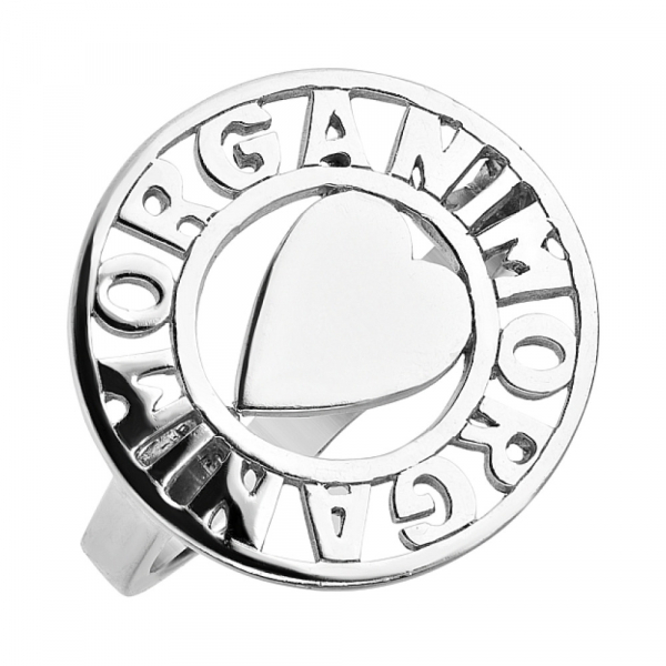 Серебряное кольцо без камня № 35798