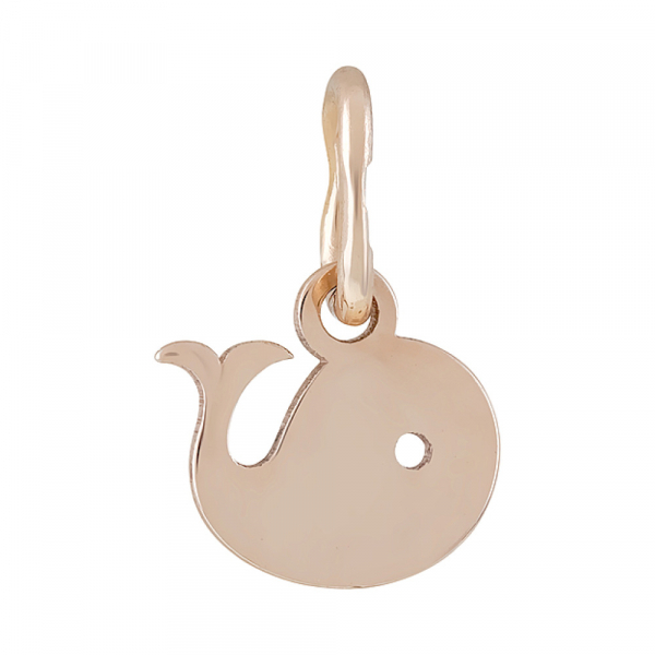 Золотая подвеска без камня № 123596