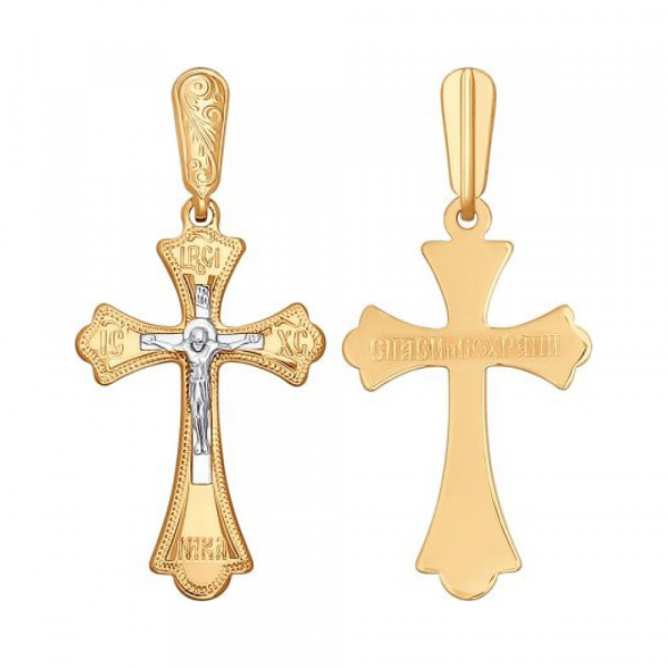 Крест штамп. с нак. б/з № 159152