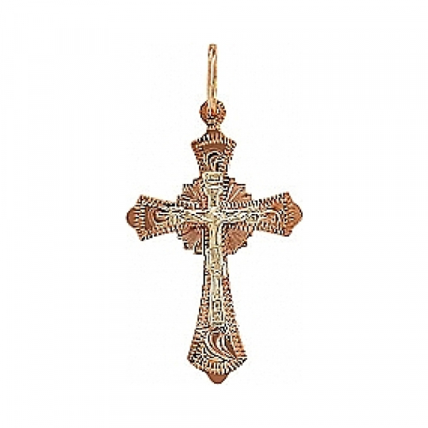 Крест с ручной разгравировкой № 78312