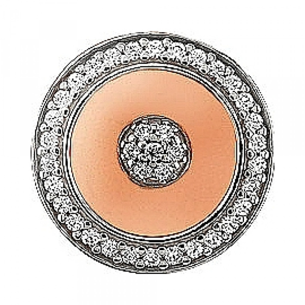 Золотая подвеска с фианитом № 72865