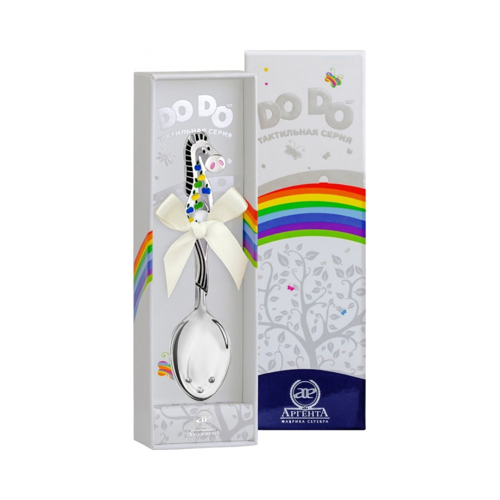 Ложка детская  "Лошадка в яблоках" 267ЛЖ05807_черный