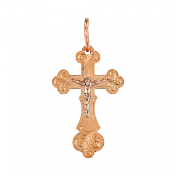 Крест с ручной разгравировкой № 82342