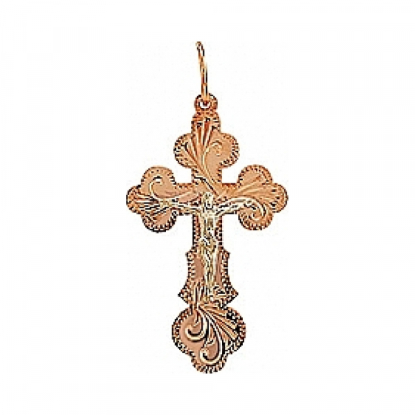 Крест с ручной разгравировкой № 77488