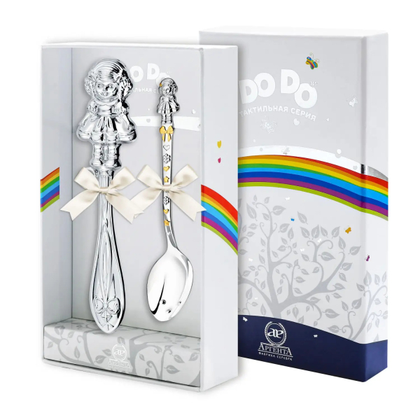 Набор для малышей DODO Куклаиз серебра 925 пробы