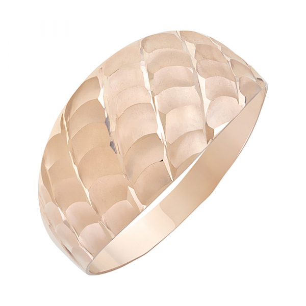 Золотое кольцо с алмазкой № 126649