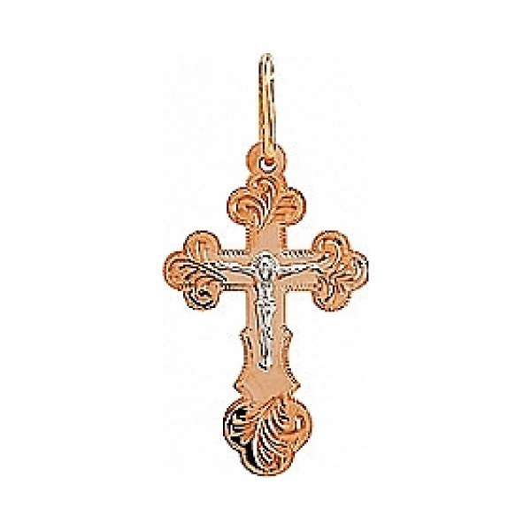 Крест с ручной разгравировкой № 81352