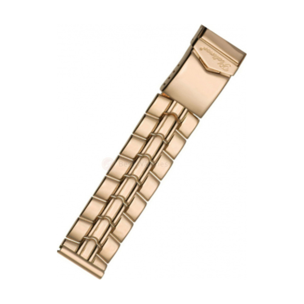 Фотография: золотой браслет для часов № 42024-1 - #1