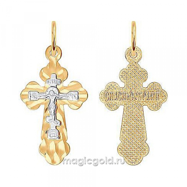 Крест штамп. с нак. б/з № 174019