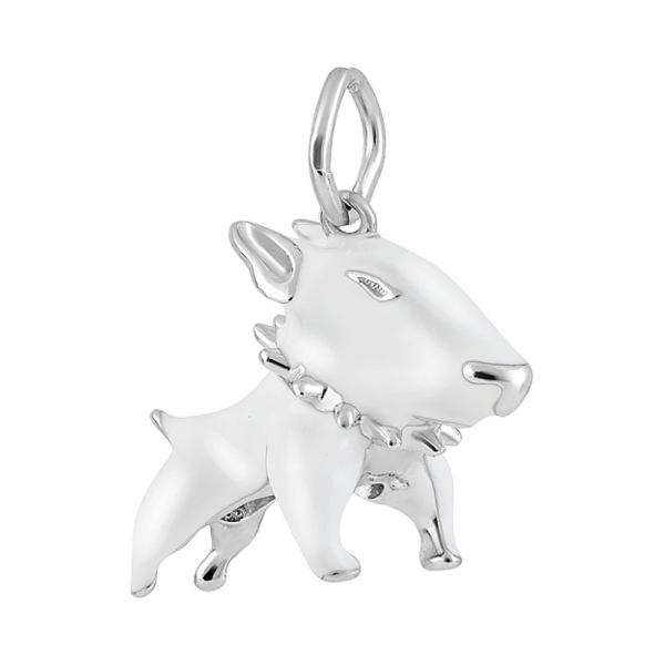 Серебряная подвеска с эмалью № 129168