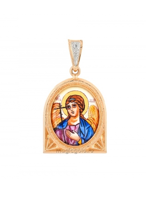 Икона с эмалью и фианитом № 109826