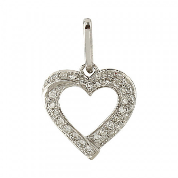 Золотая подвеска с бриллиантами № 106116