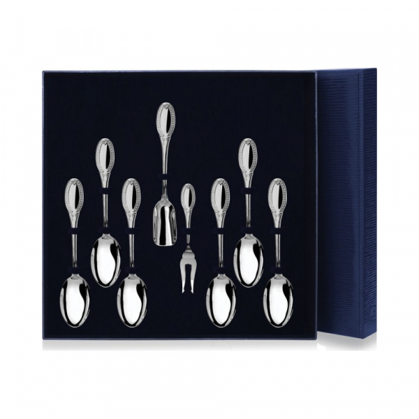 Серебряный чайный набор «Император» из 8 предметов