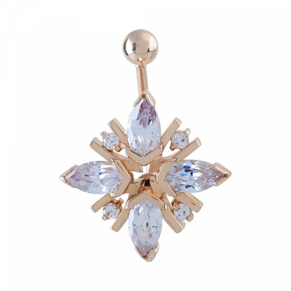 Пирсинг с фианитом № 27066