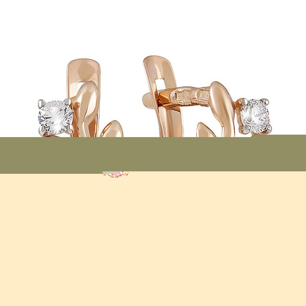 Серебряная подвеска с имитац. шпинели и фианитом № 70713