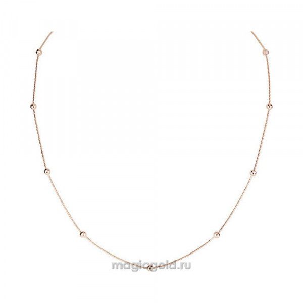 Золотое колье без камня № 159730