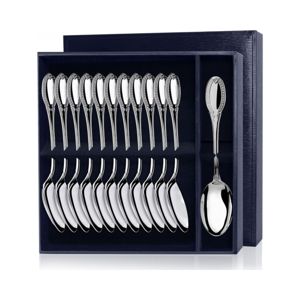 Серебряный столовый набор «Император» 12 предметов