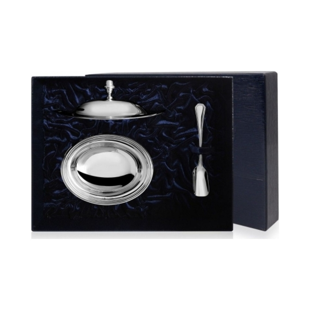 Набор «Инглезе» с серебряной сахарницей и совком