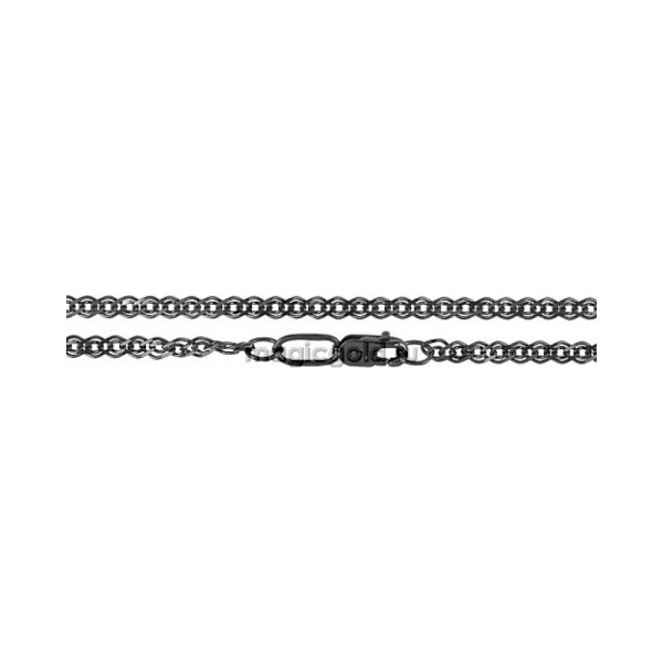 Серебряная цепь чернённая № 156118