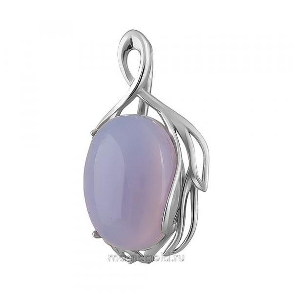 Серебряная подвеска с ониксом № 164542