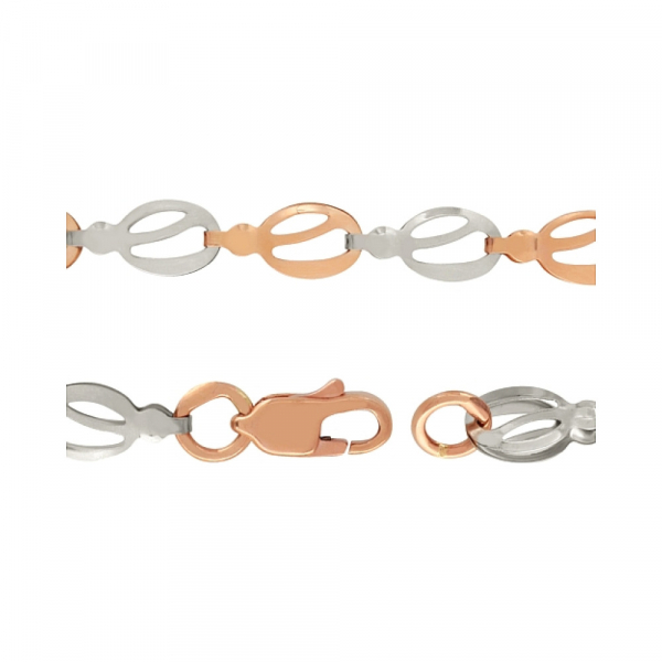 Золотой браслет без камня № 86005