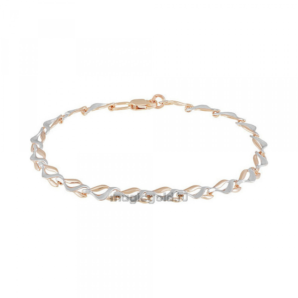 Золотой браслет без камня № 155778