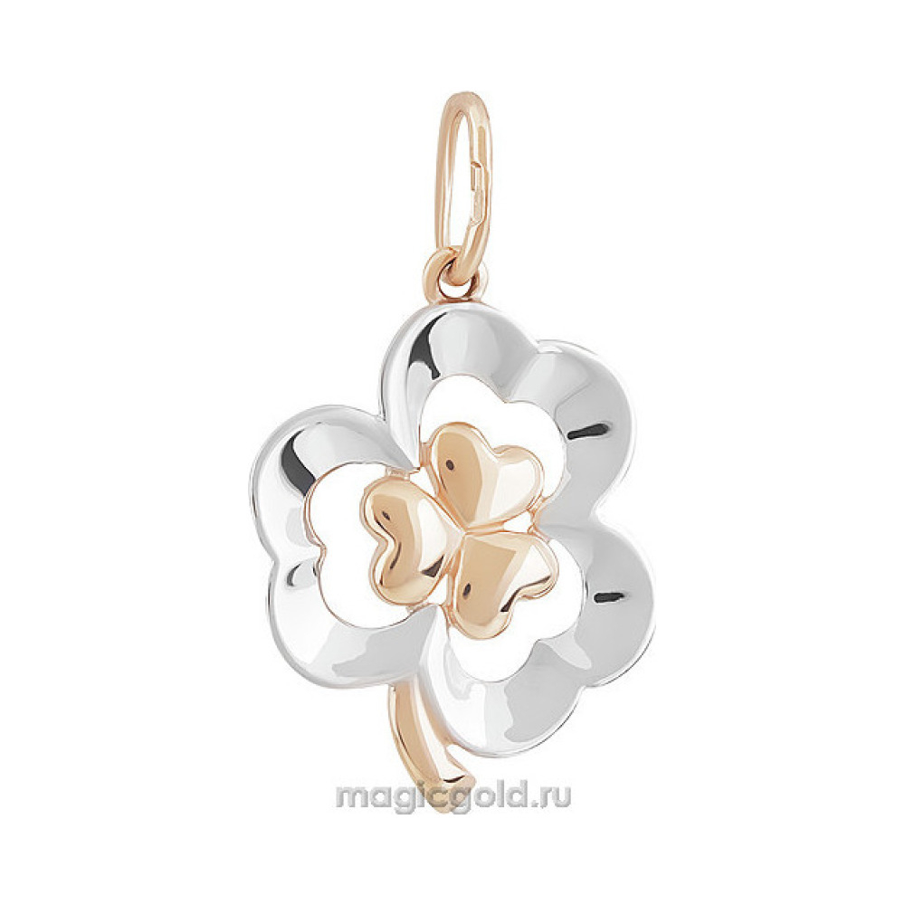 Золотая подвеска без камня № 155700